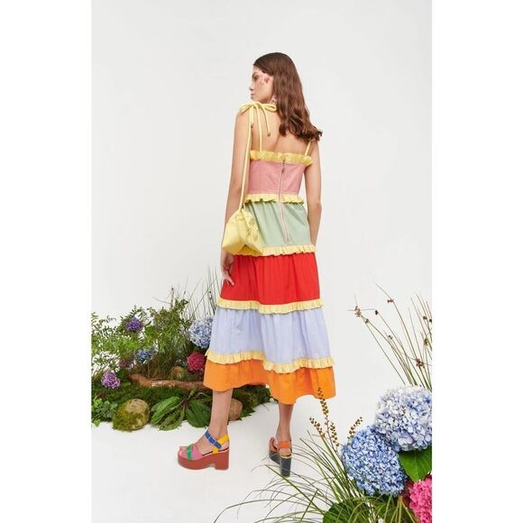 CELIA B Siggi Tiered Maxi Dress - Vibrant & Stylish - Picture 2 of 3